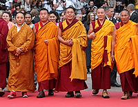 57 - Monks on Red Carpet