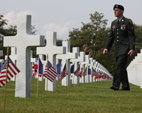 28 - soldier in cemetery