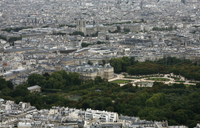 luxembourg gardens and notre dame