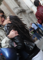 the kiss - via del corso
