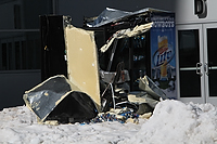 12 - Damaged Vending Machine From Falling Ice